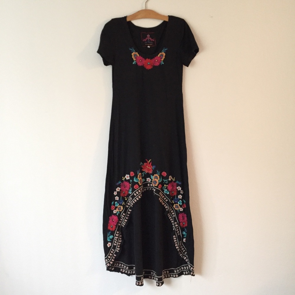 High low maxi dress.